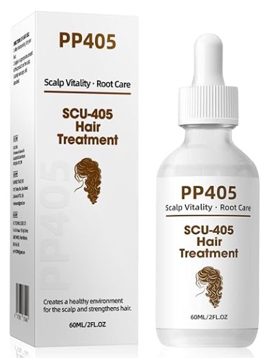 PP405 Hair Treatment – PP405 Hair Treatment, PP405 Hair Growth, Hair Serum for Hair Growth – Fast-Absorbing, Non-Greasy Scalp Serum, Thicker & Fuller for Men & Women, All Hair Types